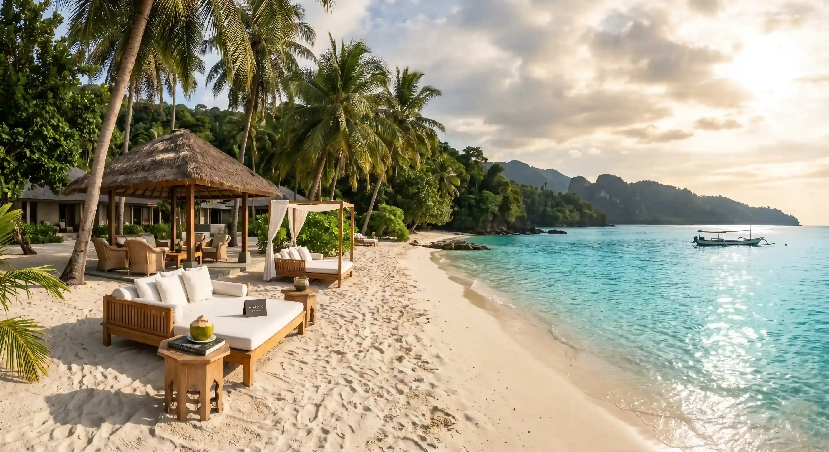 Pemandangan Laut Amira Bungalow Iboih